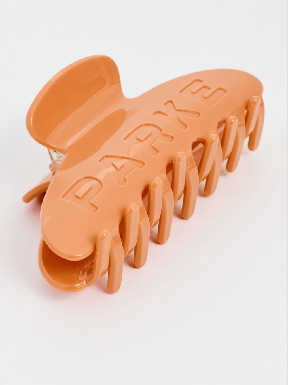 Parke Peach Hair Claw Clip